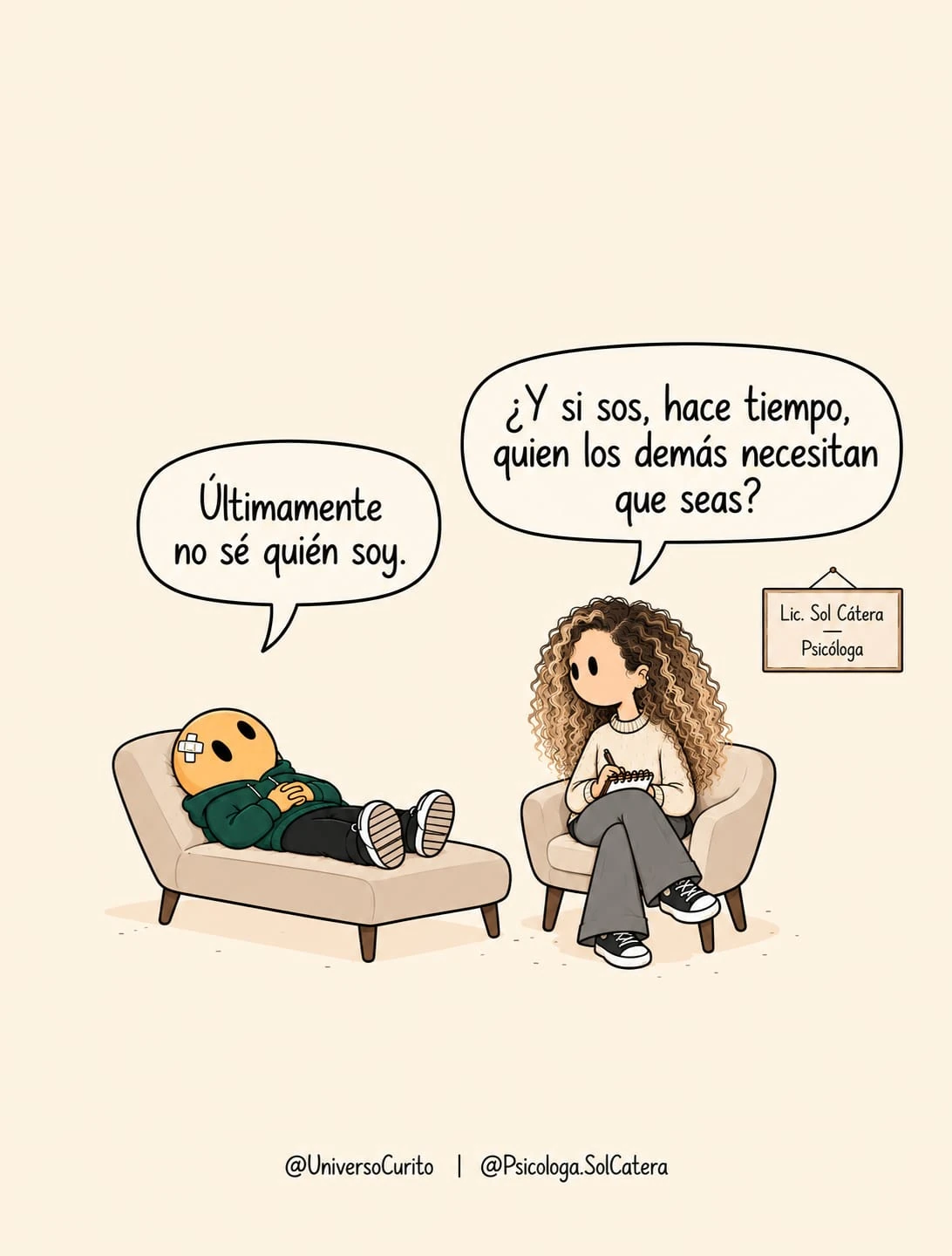Universo Curito con el gato